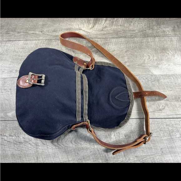 Duluth Pack Shell Blue Canvas Everyday Going-Out Shoulder Bag Purse Handbag - Picture 6 of 8